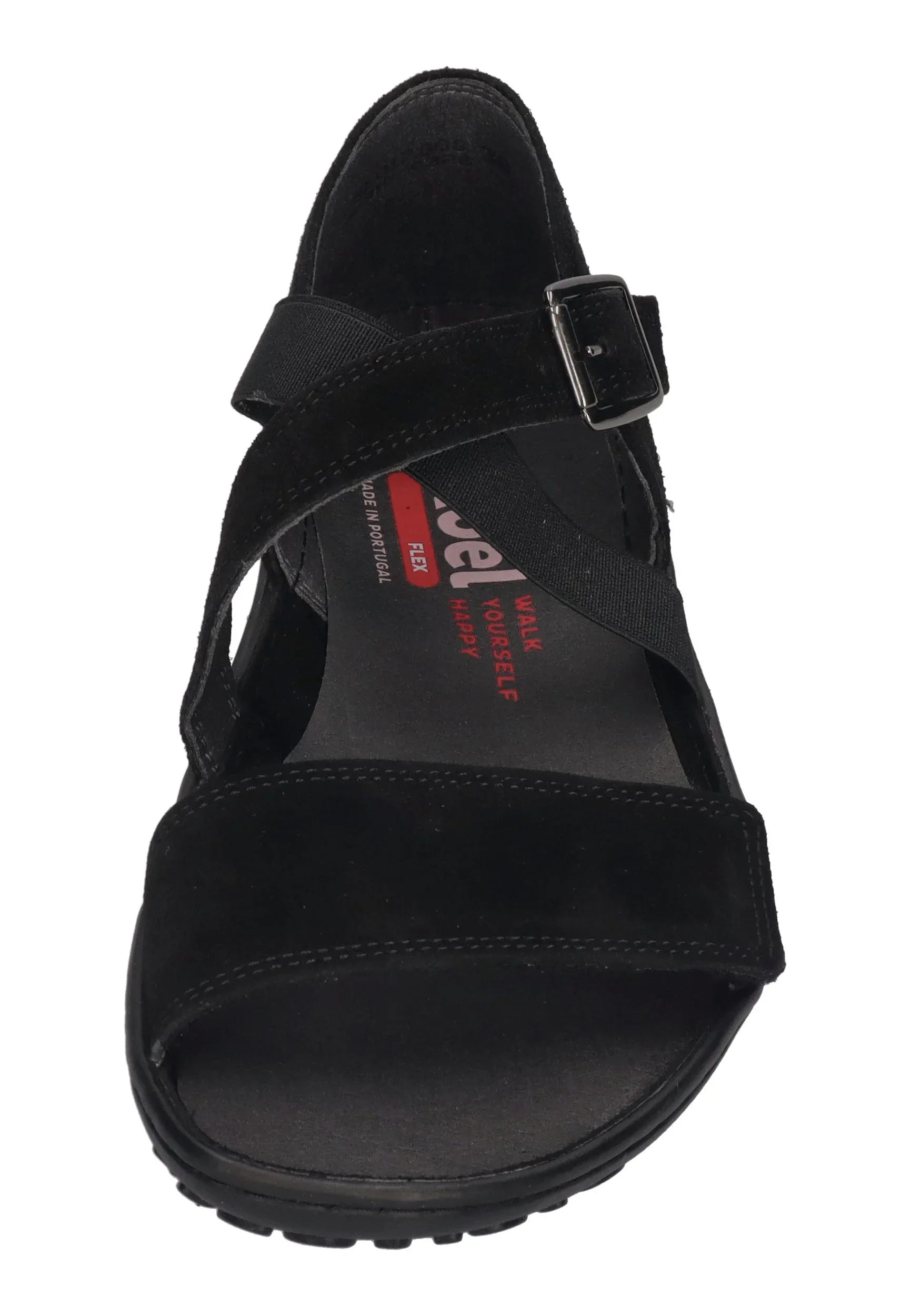 KOEL Damen Barefoot Sandalen ISA SUEDE black