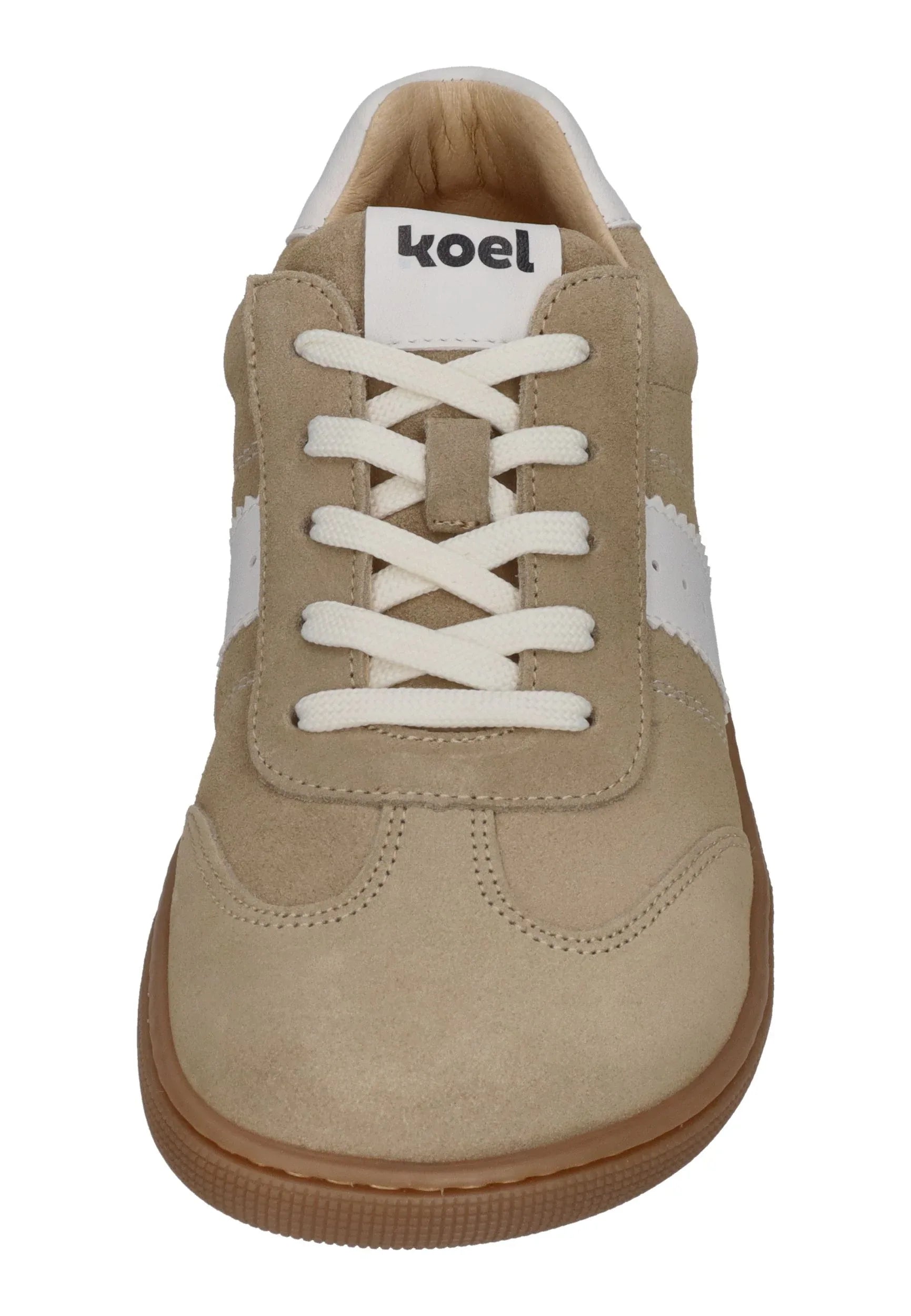 KOEL Damen Barefoot Sneakers FRANCIE II SUEDE 3.0 beige - Shoedeal