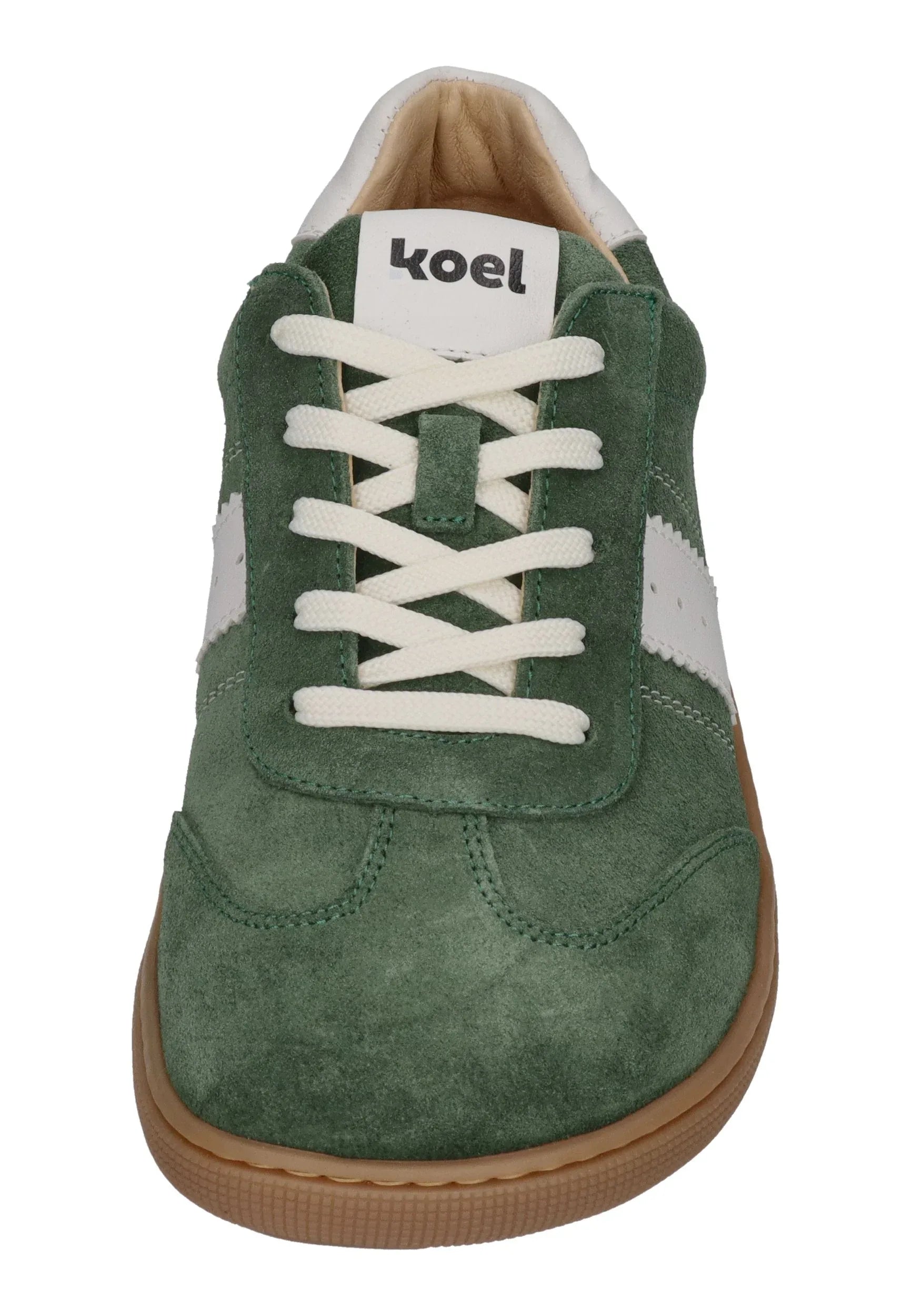KOEL Damen Barefoot Sneakers FRANCIE II SUEDE 3.0 khaki - Shoedeal