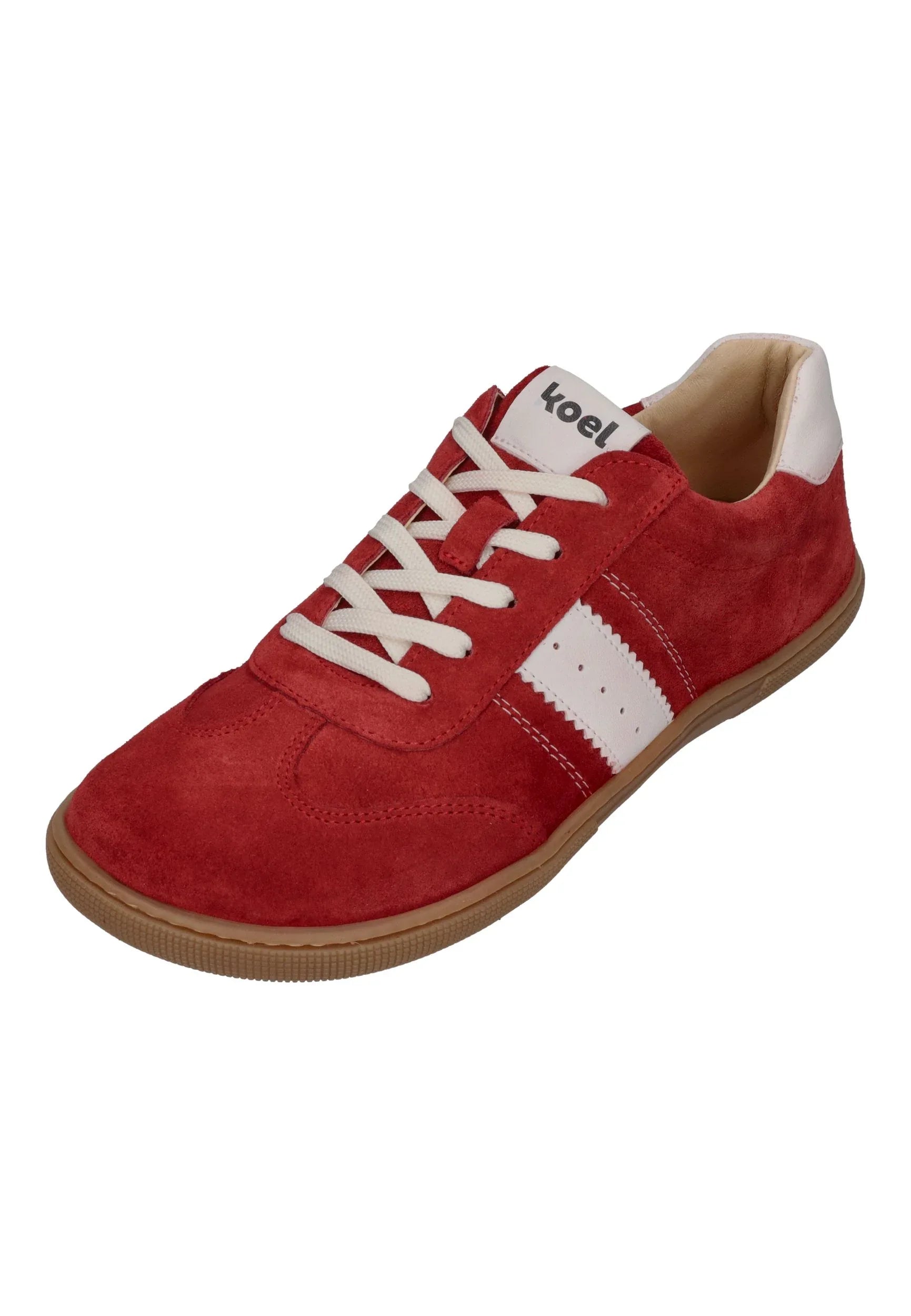KOEL Damen Barefoot Sneakers FRANCIE II SUEDE 3.0 red - Shoedeal