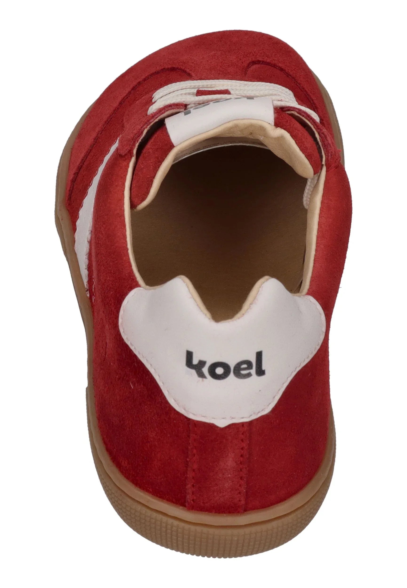 KOEL Damen Barefoot Sneakers FRANCIE II SUEDE 3.0 red - Shoedeal