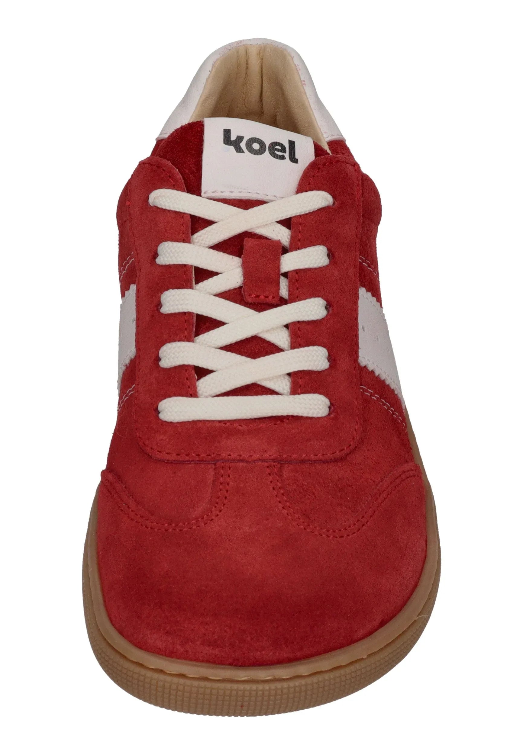 KOEL Damen Barefoot Sneakers FRANCIE II SUEDE 3.0 red - Shoedeal