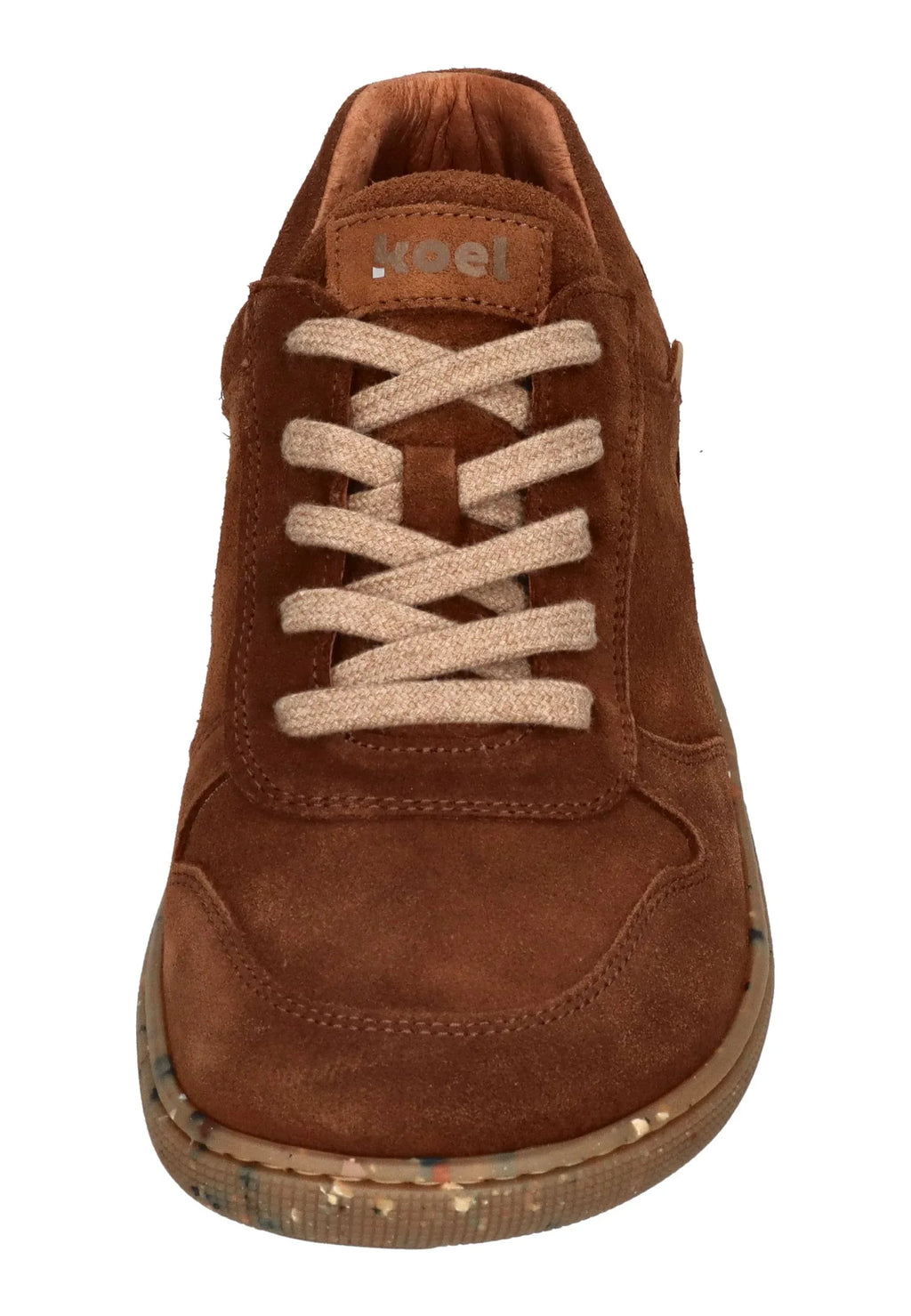 KOEL Damen Barefoot Sneakers FRANCIE SUEDE ECO cognac - Shoedeal