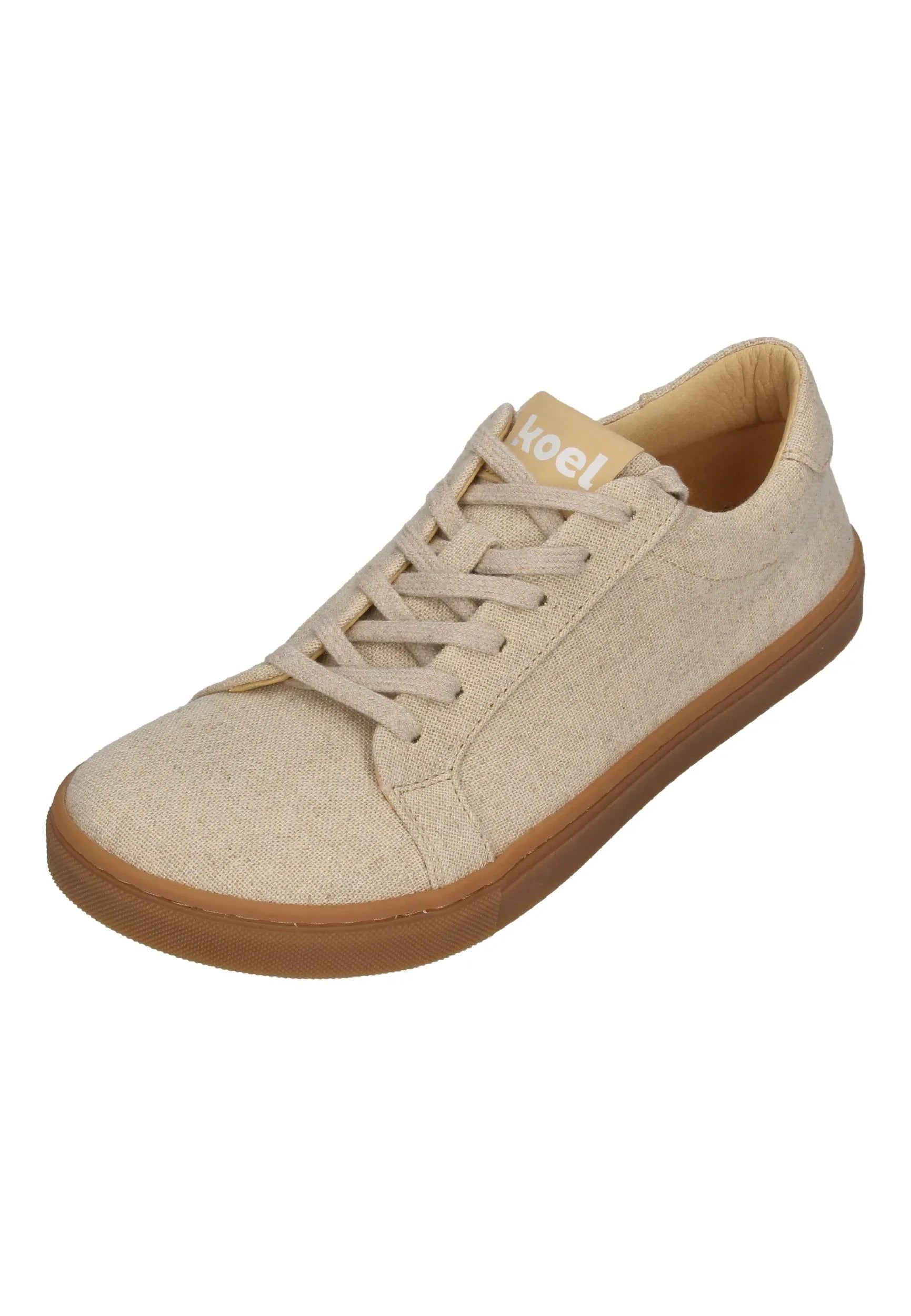 KOEL Damen Barefoot Sneakers HAZEL CANVAS beige - Shoedeal