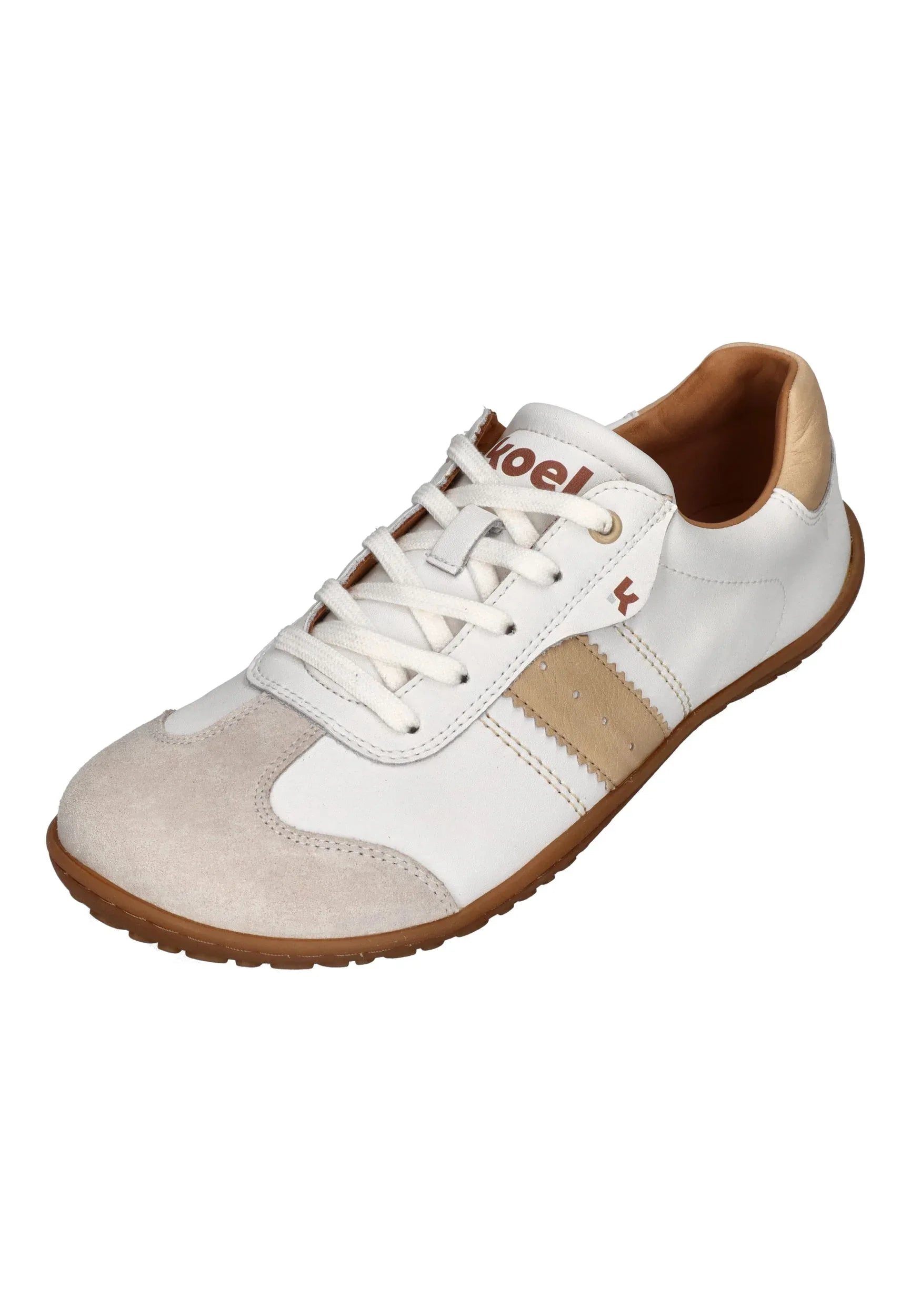 KOEL Damen Barefoot Sneakers ILA NAPA SUEDE 3.0 off white beige - Shoedeal
