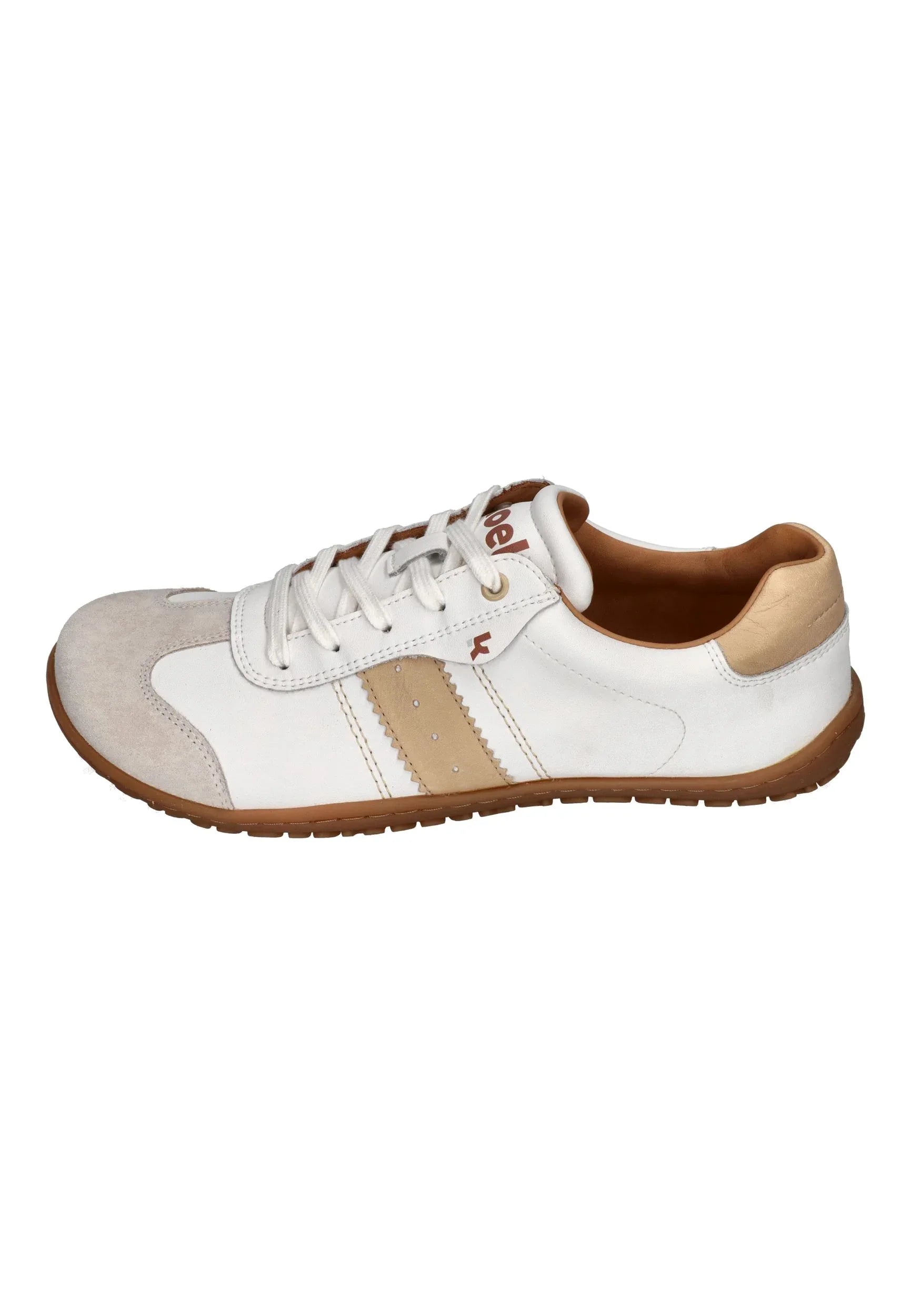 KOEL Damen Barefoot Sneakers ILA NAPA SUEDE 3.0 off white beige - Shoedeal