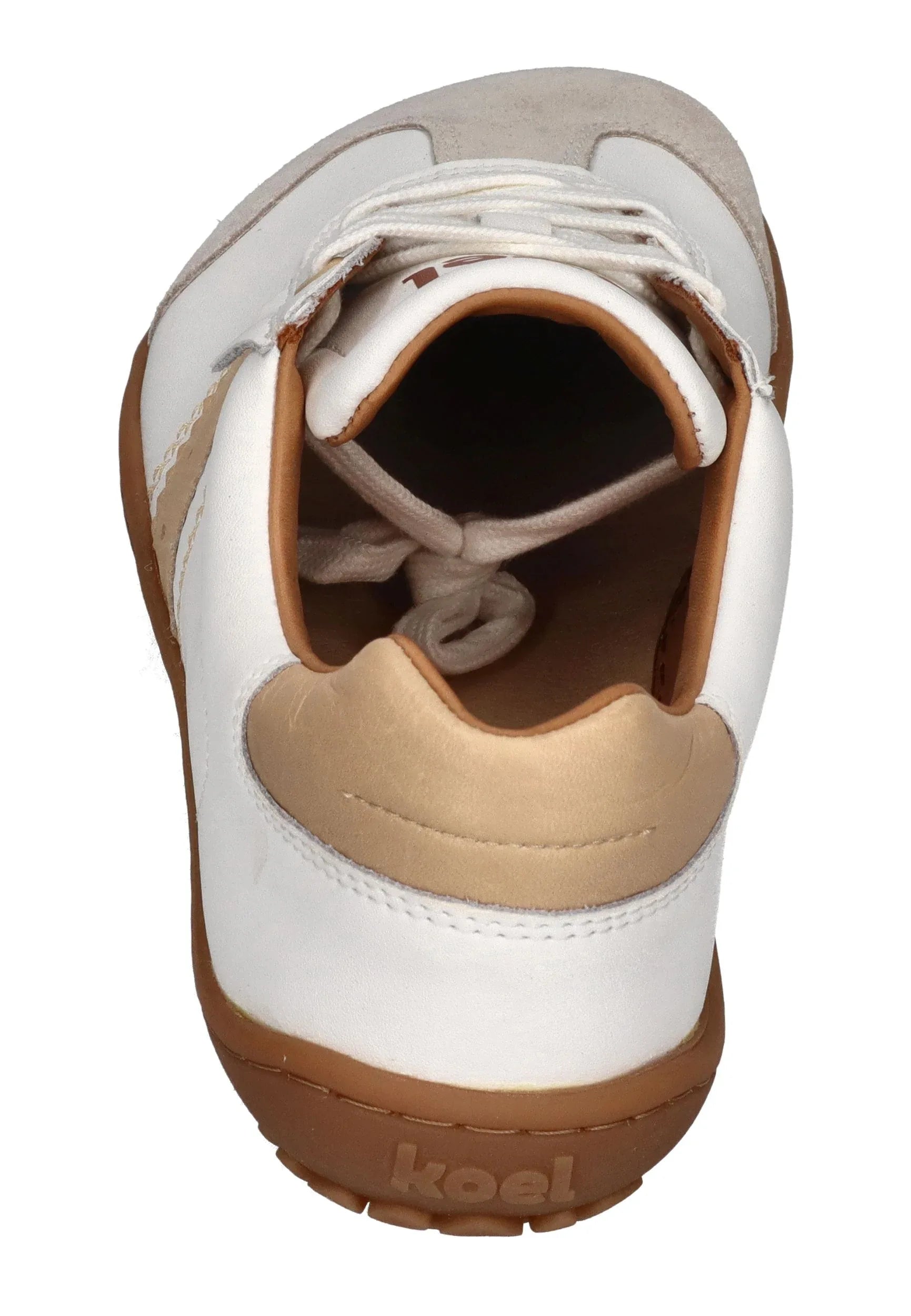 KOEL Damen Barefoot Sneakers ILA NAPA SUEDE 3.0 off white beige - Shoedeal