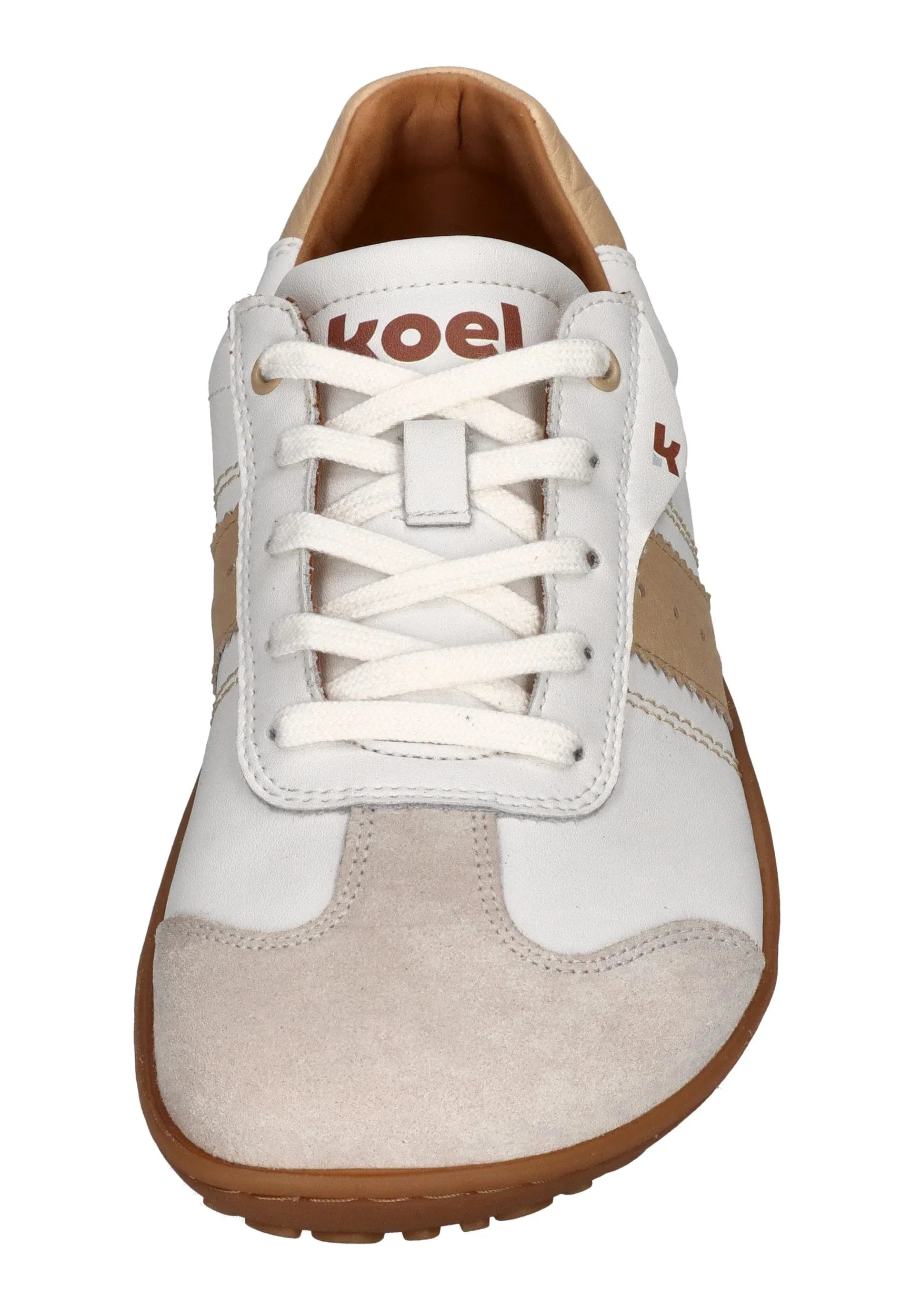 KOEL Damen Barefoot Sneakers ILA NAPA SUEDE 3.0 off white beige - Shoedeal