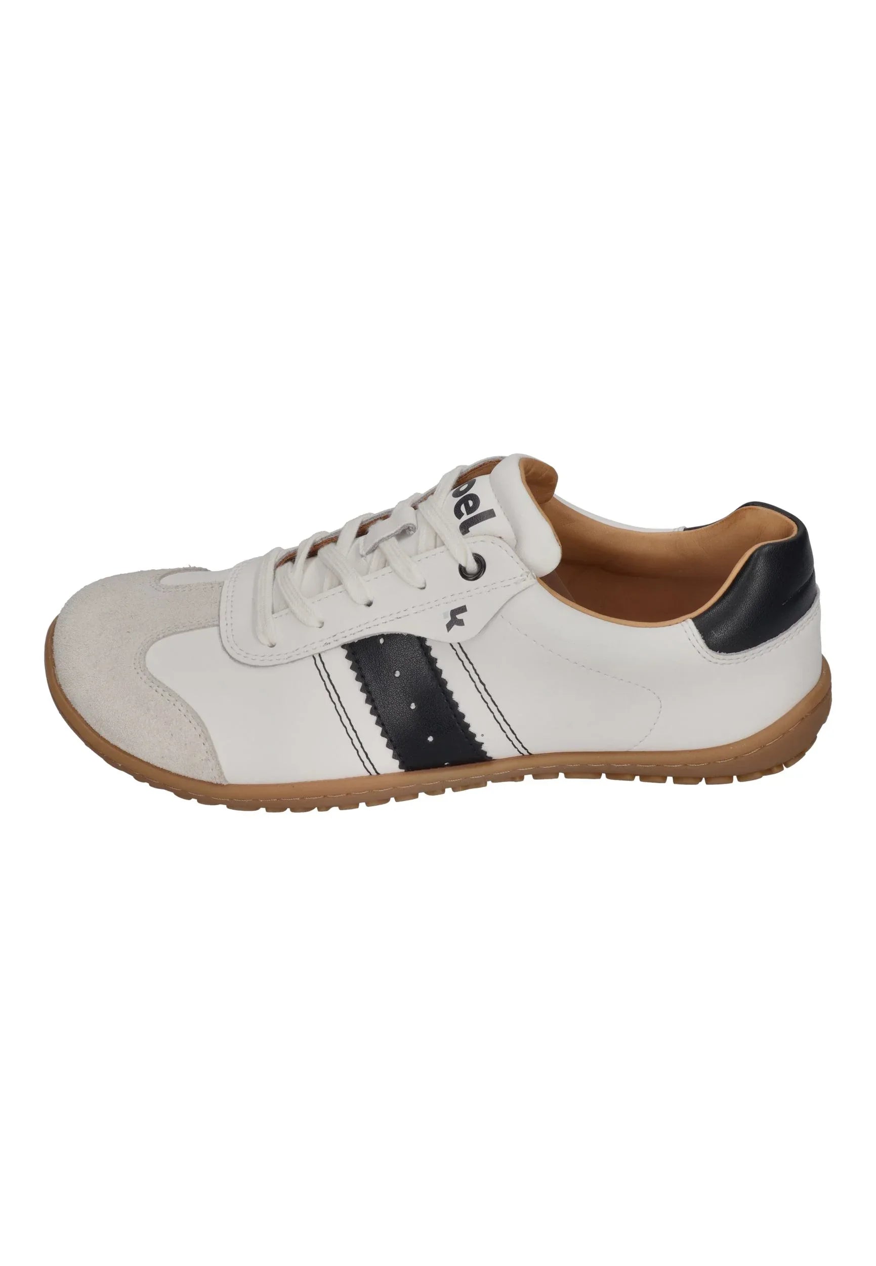 KOEL Damen Barefoot Sneakers ILA NAPA SUEDE 3.0 off white black - Shoedeal