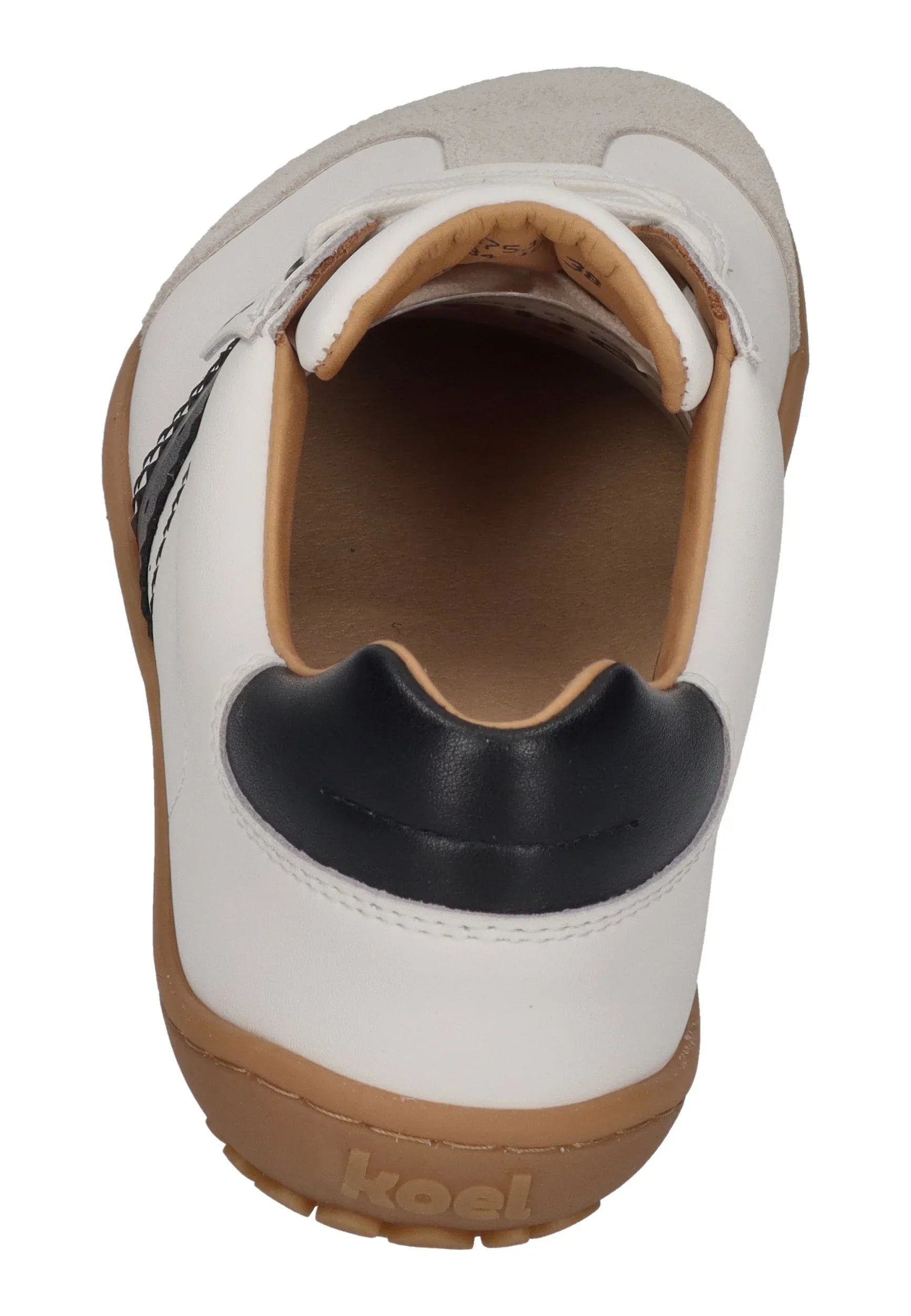 KOEL Damen Barefoot Sneakers ILA NAPA SUEDE 3.0 off white black - Shoedeal