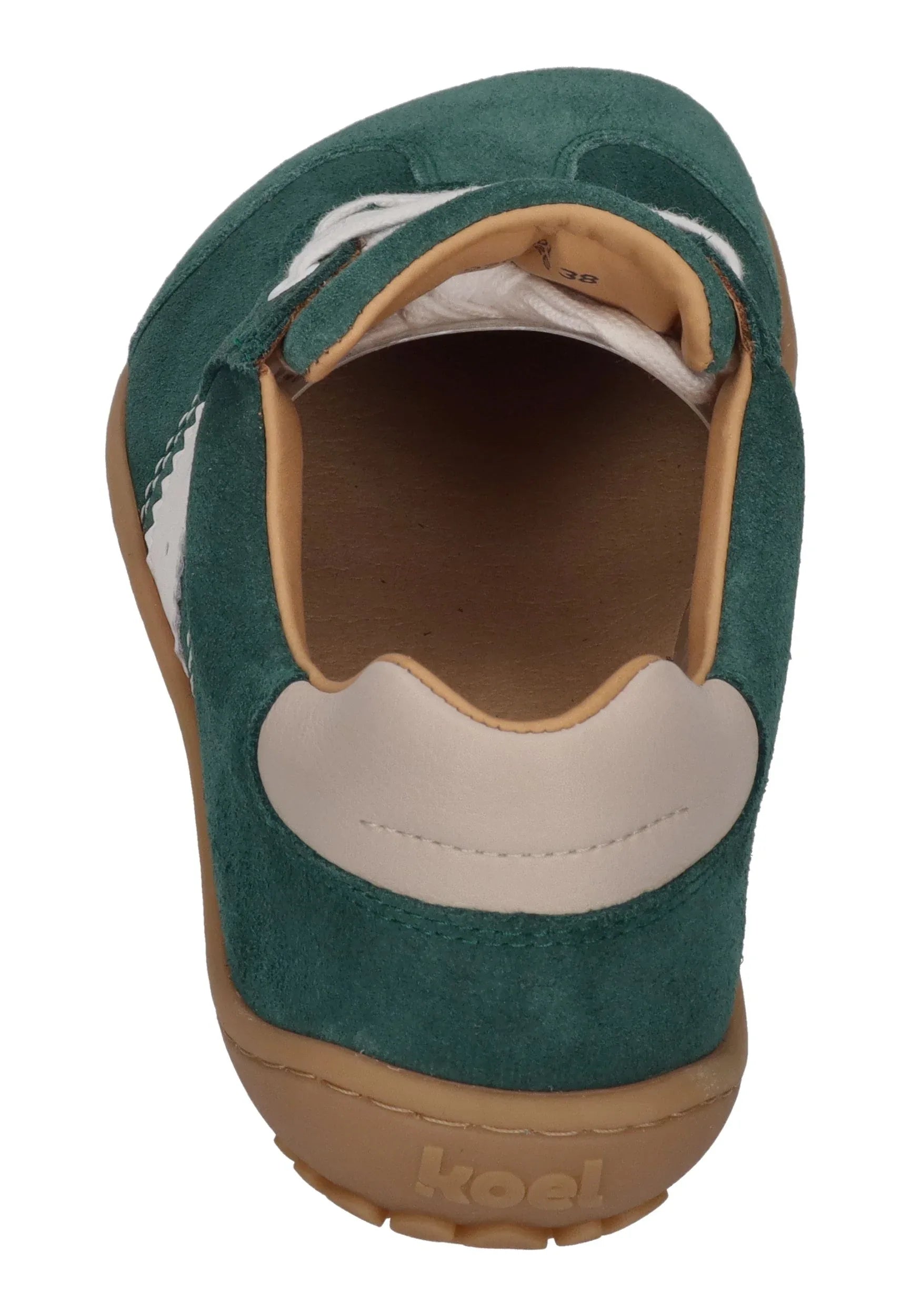 KOEL Damen Barefoot Sneakers ILA SUEDE 3.0 green - Shoedeal