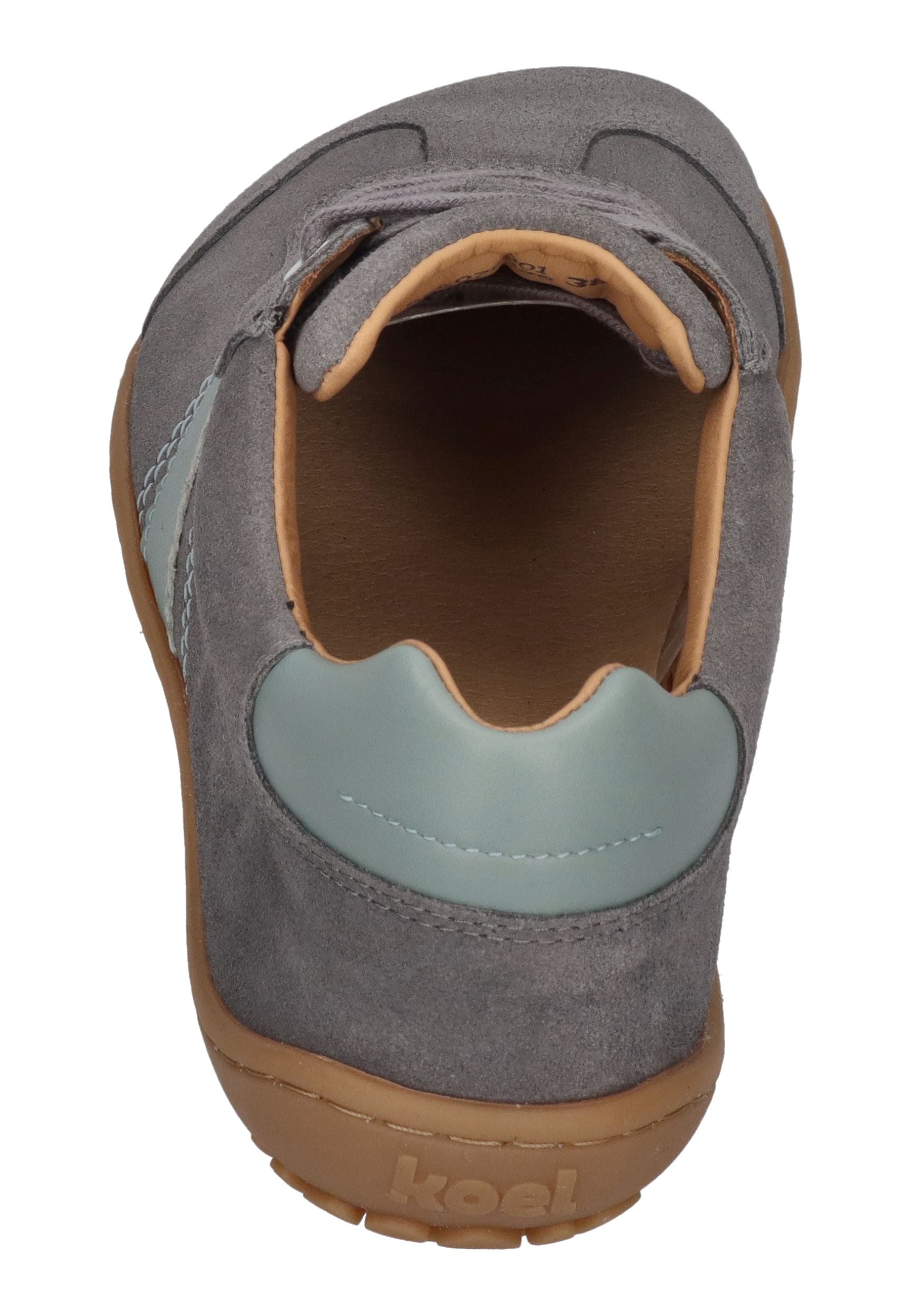 KOEL Damen Barefoot Sneakers ILA SUEDE 3.0 grey