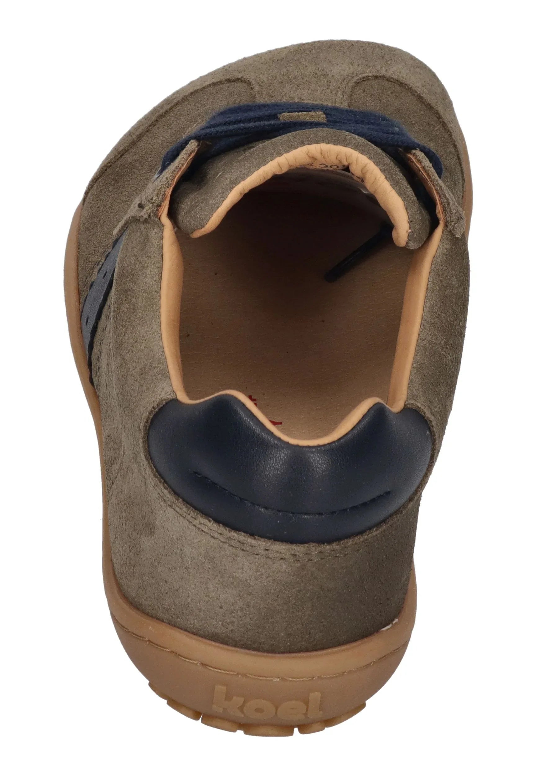 KOEL Damen Barefoot Sneakers ILA SUEDE 3.0 olive - Shoedeal