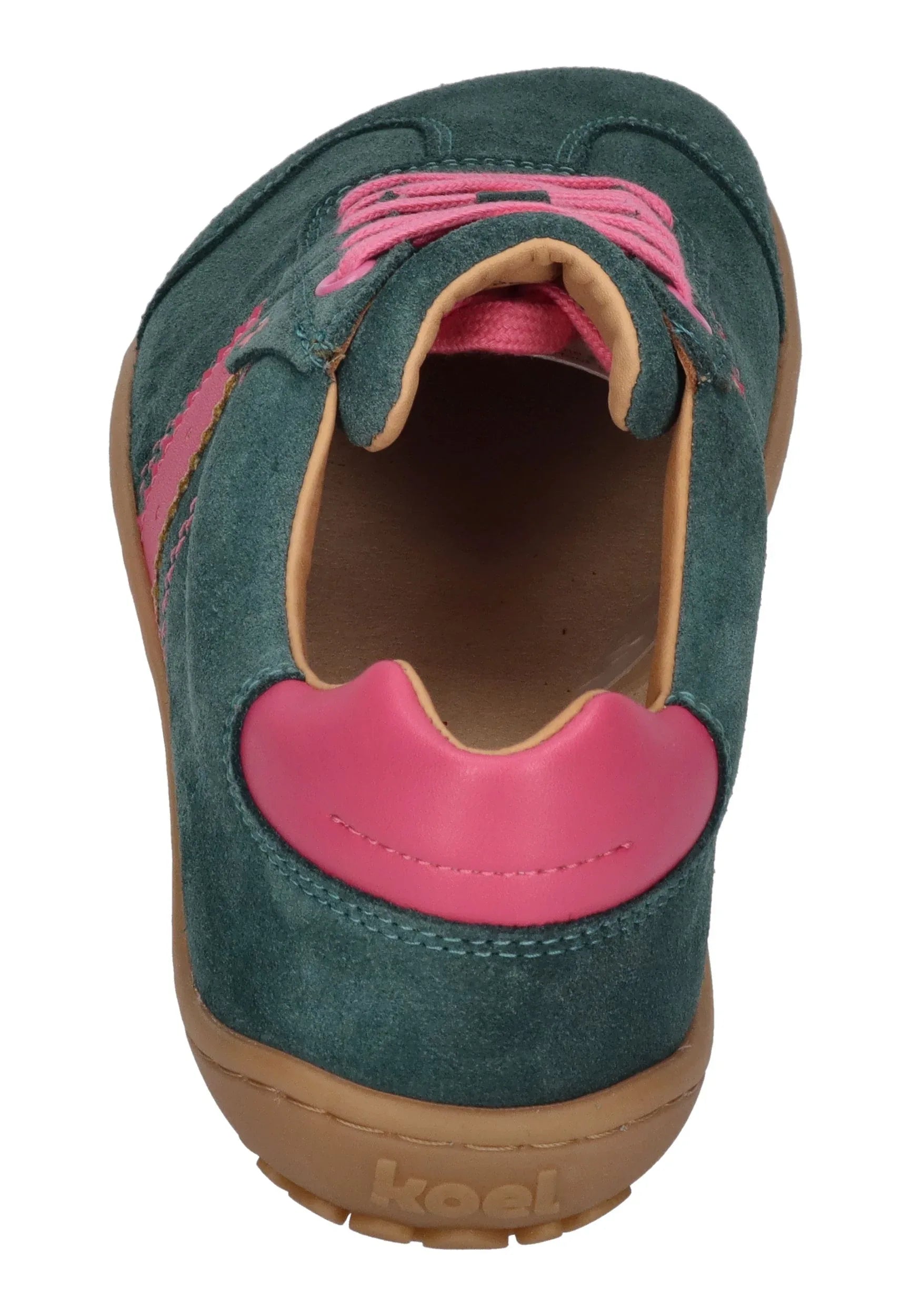 KOEL Damen Barefoot Sneakers ILA SUEDE 3.0 turquoise - Shoedeal