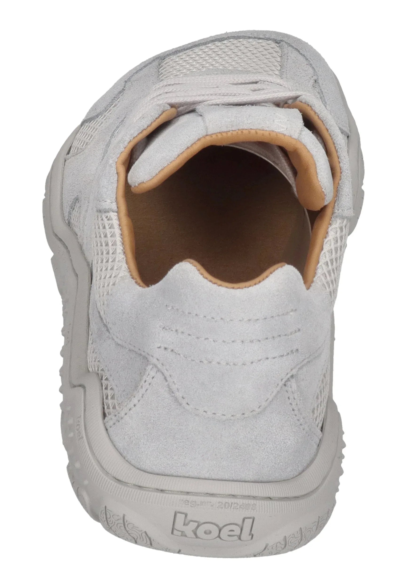 KOEL Damen Barefoot Sneakers RITA SUEDE light grey - Shoedeal