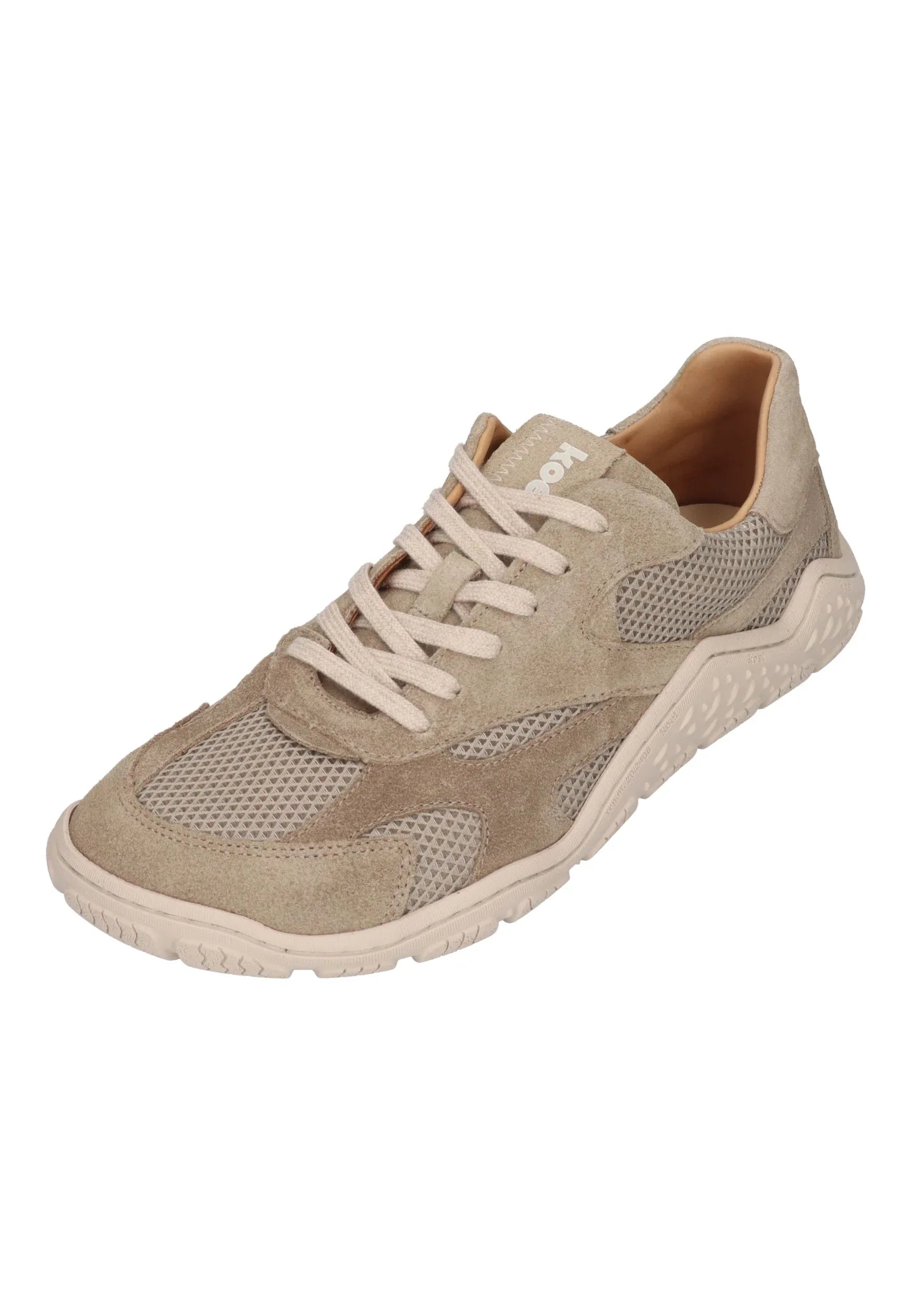 KOEL Damen Barefoot Sneakers RITA SUEDE taupe - Shoedeal