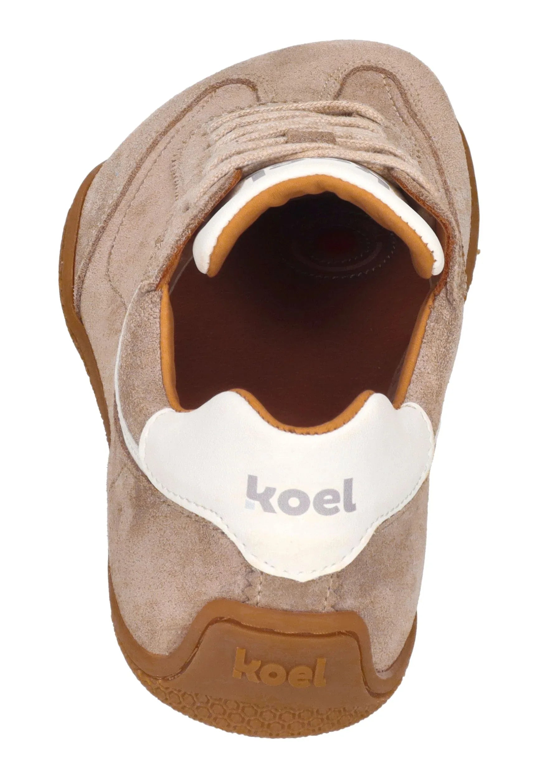 KOEL Damen Barefoot Sneakers VIENNA SUEDE taupe - Shoedeal