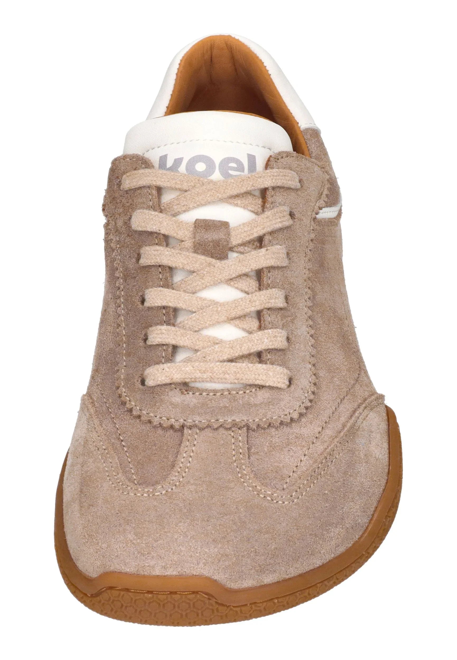 KOEL Damen Barefoot Sneakers VIENNA SUEDE taupe - Shoedeal