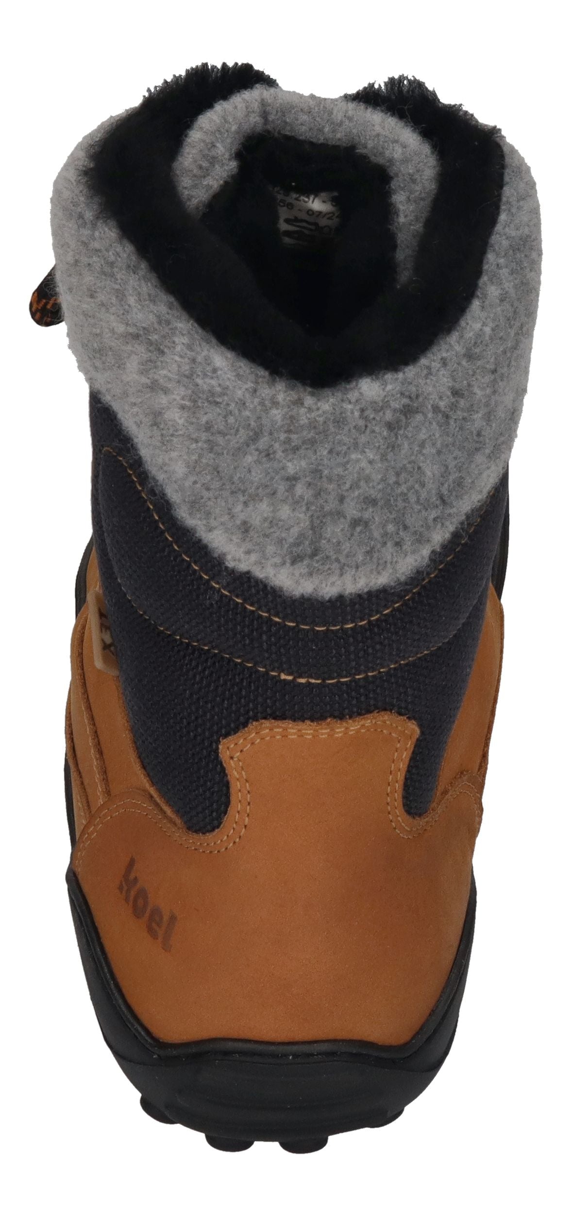 KOEL Damenschuhe Barefoot Stiefel LIAM TEX LAMBSWOOL  - miel