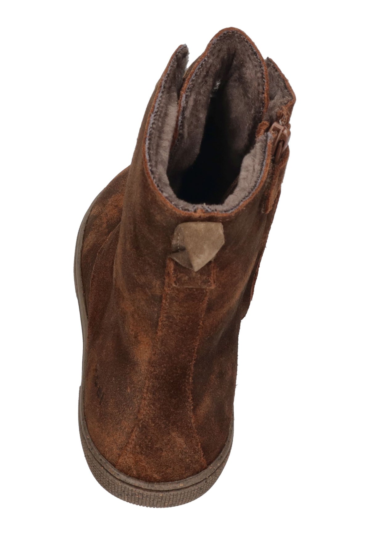 KOEL Damen Barefoot Winter Booties FARO CLOUD WOOL cognac