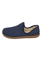 KOEL Damen Barfußschuhe Hausschuhe MERINO - blue