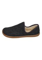 KOEL Damen Barfußschuhe Hausschuhe MERINO - dark grey