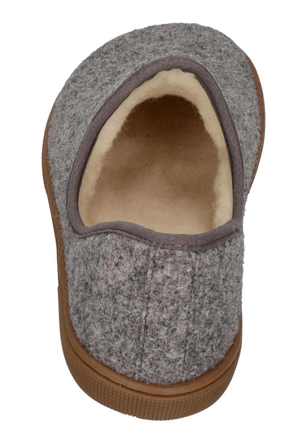 KOEL Barefoot Damen Slipper MERINO - grey