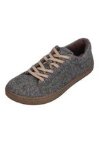 KOEL Damen Barfußschuhe Sneakers HOVIAN WOOL dark grey