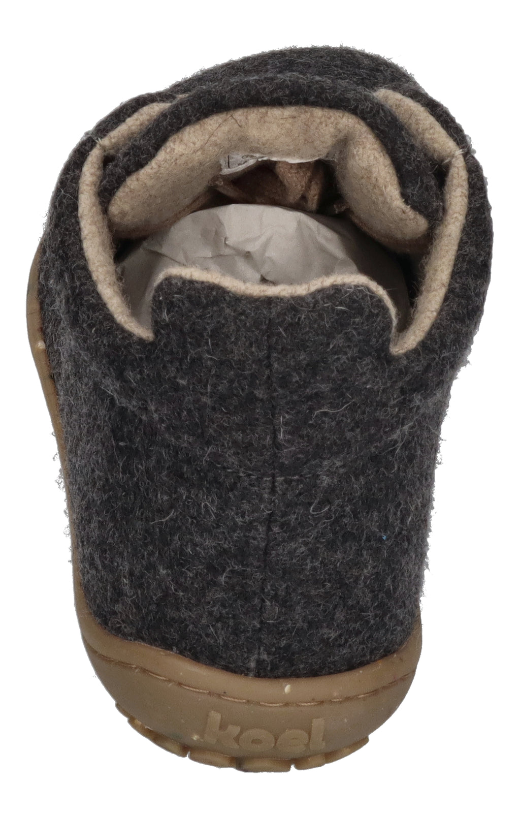 KOEL Damen Barfußschuhe Sneakers INA ECO MERINO dark grey