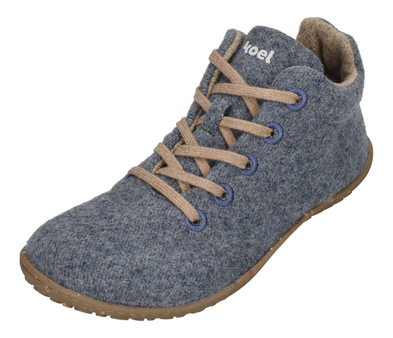 KOEL Damen Barfußschuhe Sneakers INA ECO MERINO jeans