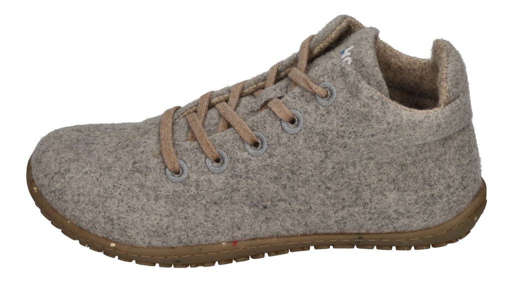 KOEL Damen Barfußschuhe Sneakers INA ECO MERINO light grey
