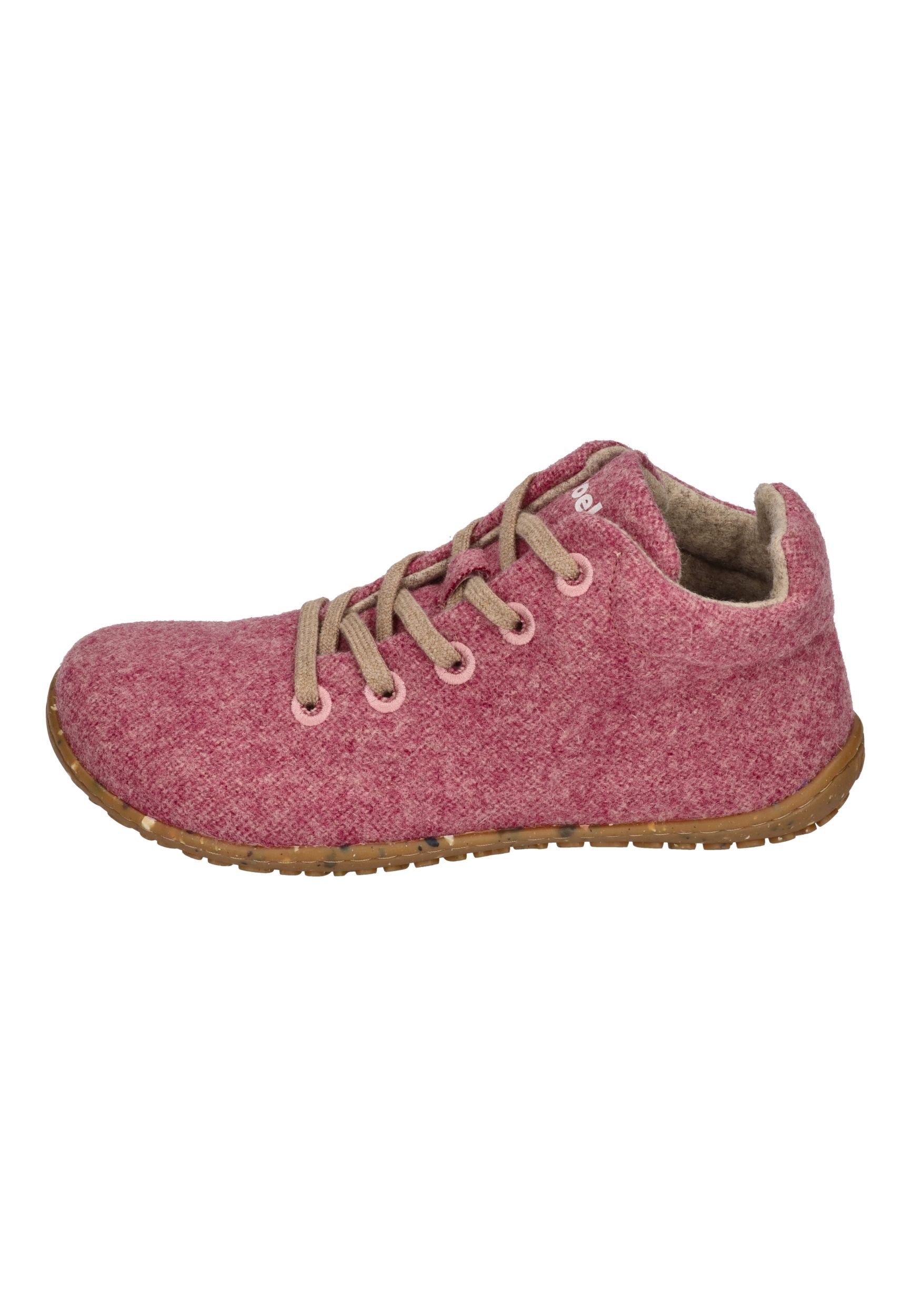 KOEL Damen Barfußschuhe Sneakers INA ECO MERINO pink