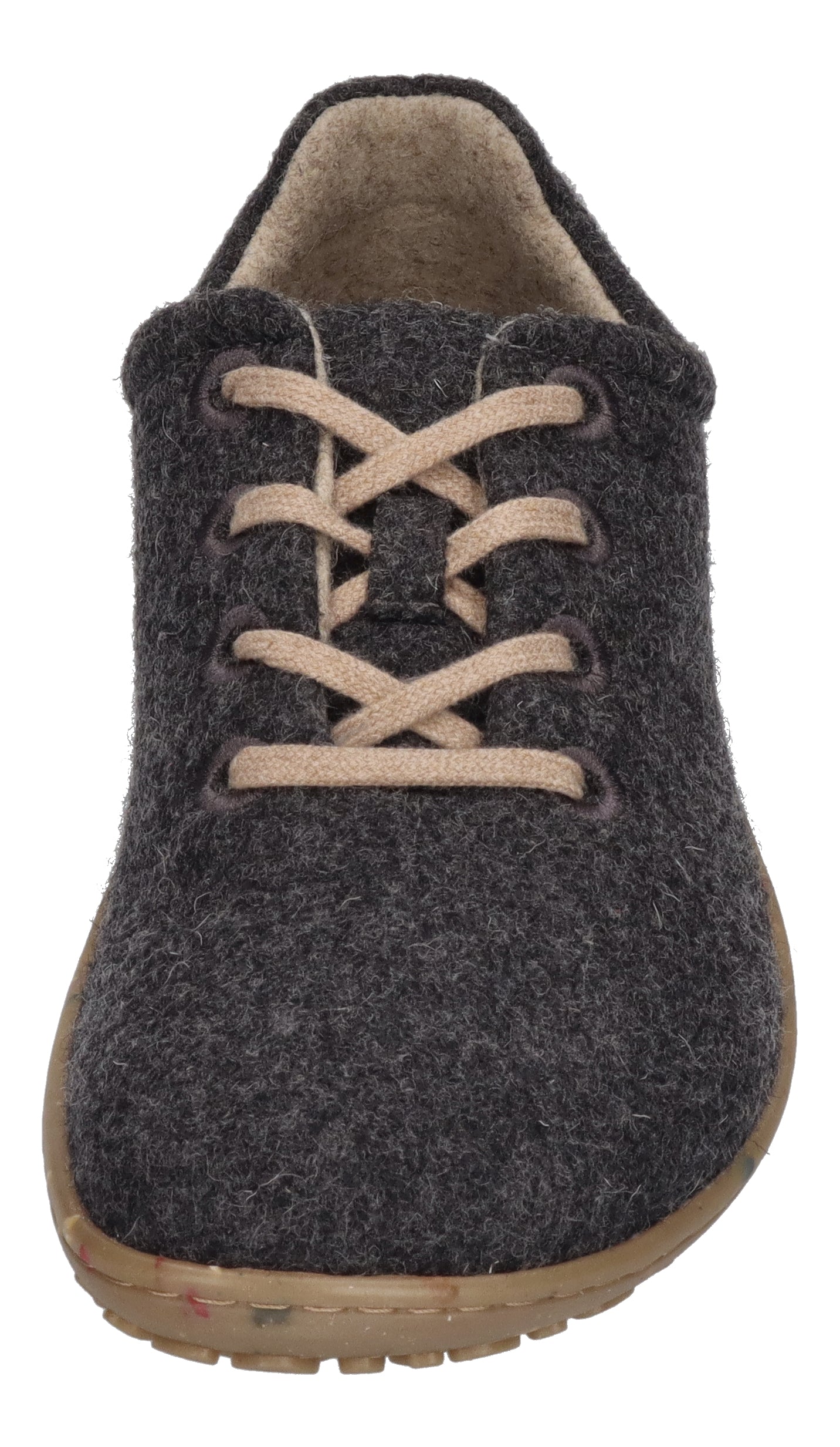 KOEL Unisex Barfußschuhe Sneakers INES ECO MERINO dark grey