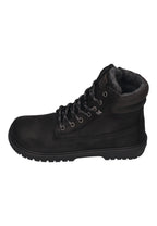 KOEL Damen gefütterte Barefoot Schnürboots GRAVON FELT black
