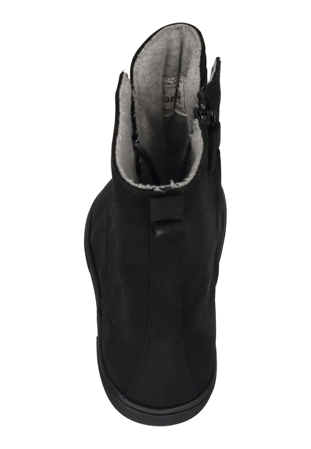 KOEL Damenschuhe Barefoot Booties FARO MERINO black