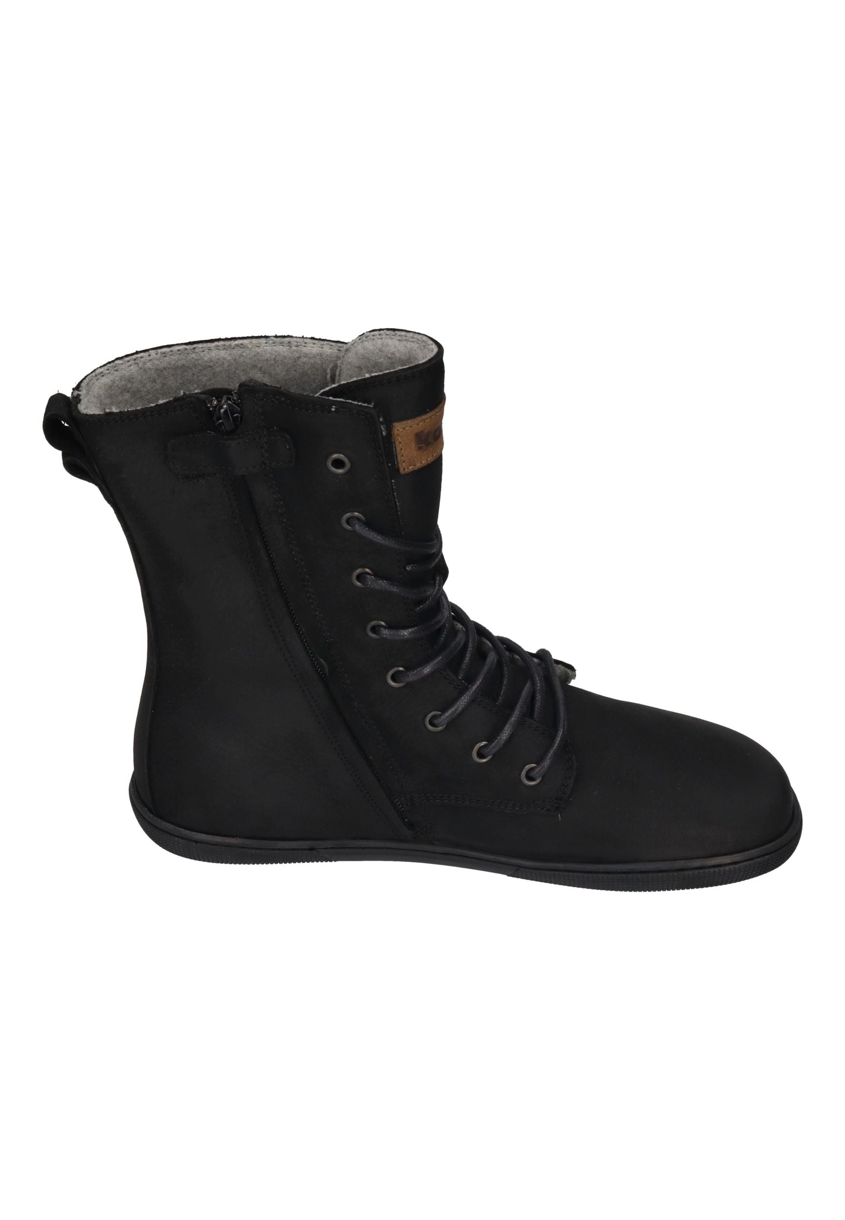 KOEL Damenschuhe Barefoot Booties FARO MERINO black