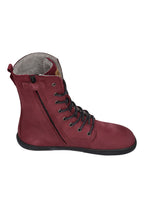 KOEL Damenschuhe Barefoot Booties FARO MERINO bordo