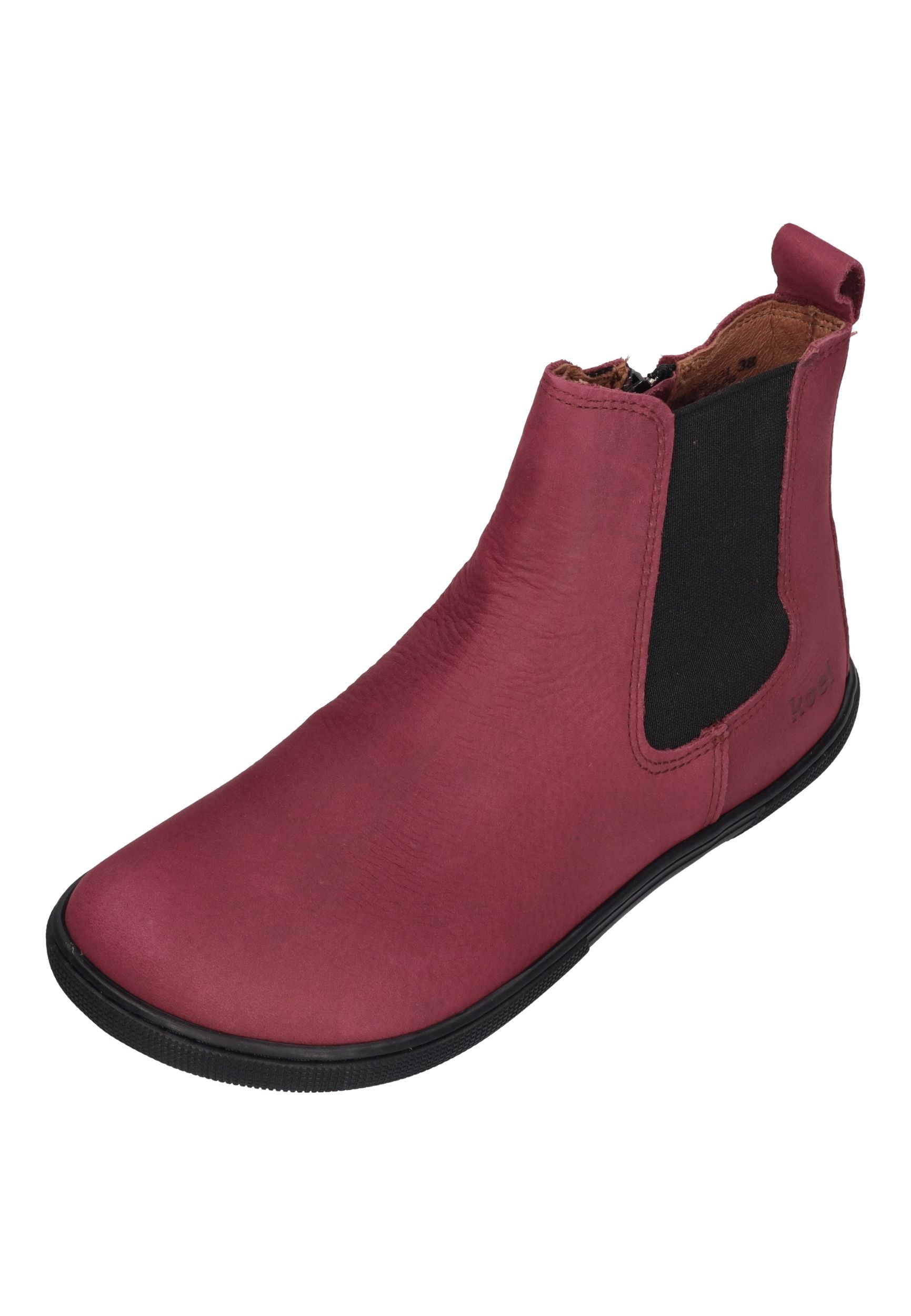 KOEL Damenschuhe - Barefoot Booties FILAS HYDRO - bordo