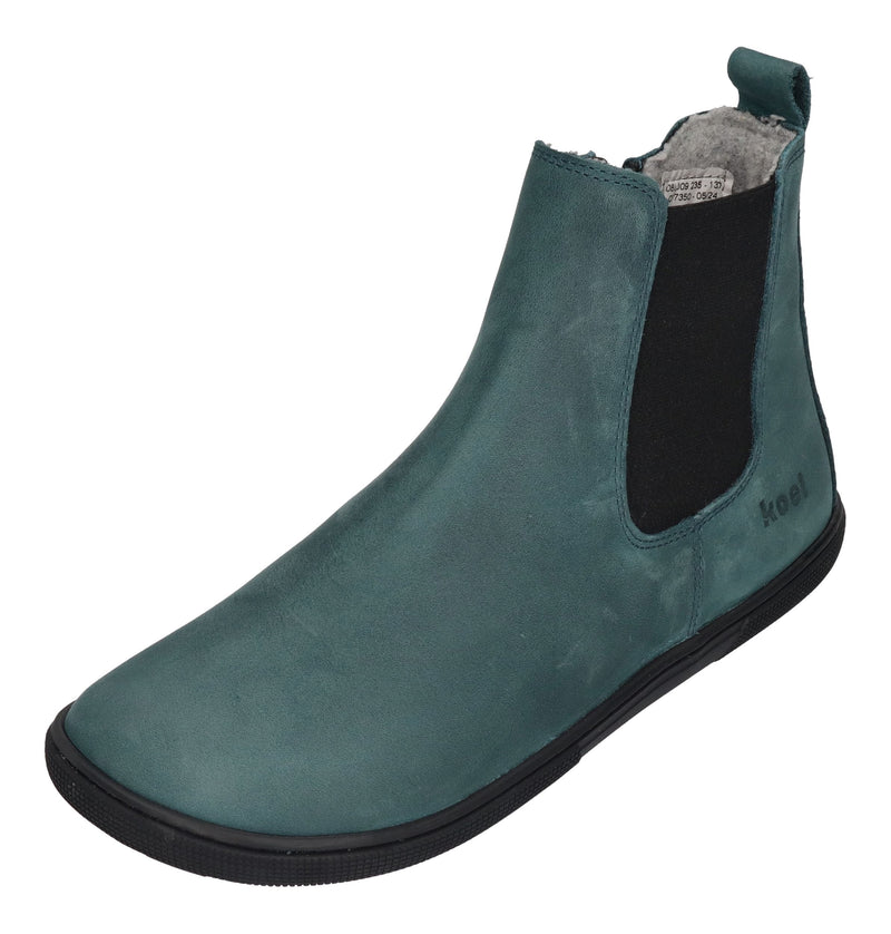 KOEL Damenschuhe - Barefoot Booties FILAS MERINO Turquoise