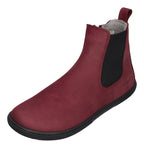KOEL Damenschuhe - Barefoot Booties FILAS MERINO bordo