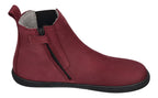 KOEL Damenschuhe - Barefoot Booties FILAS MERINO bordo