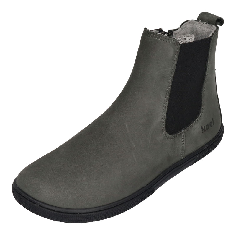 KOEL Damenschuhe - Barefoot Booties FILAS MERINO dark grey