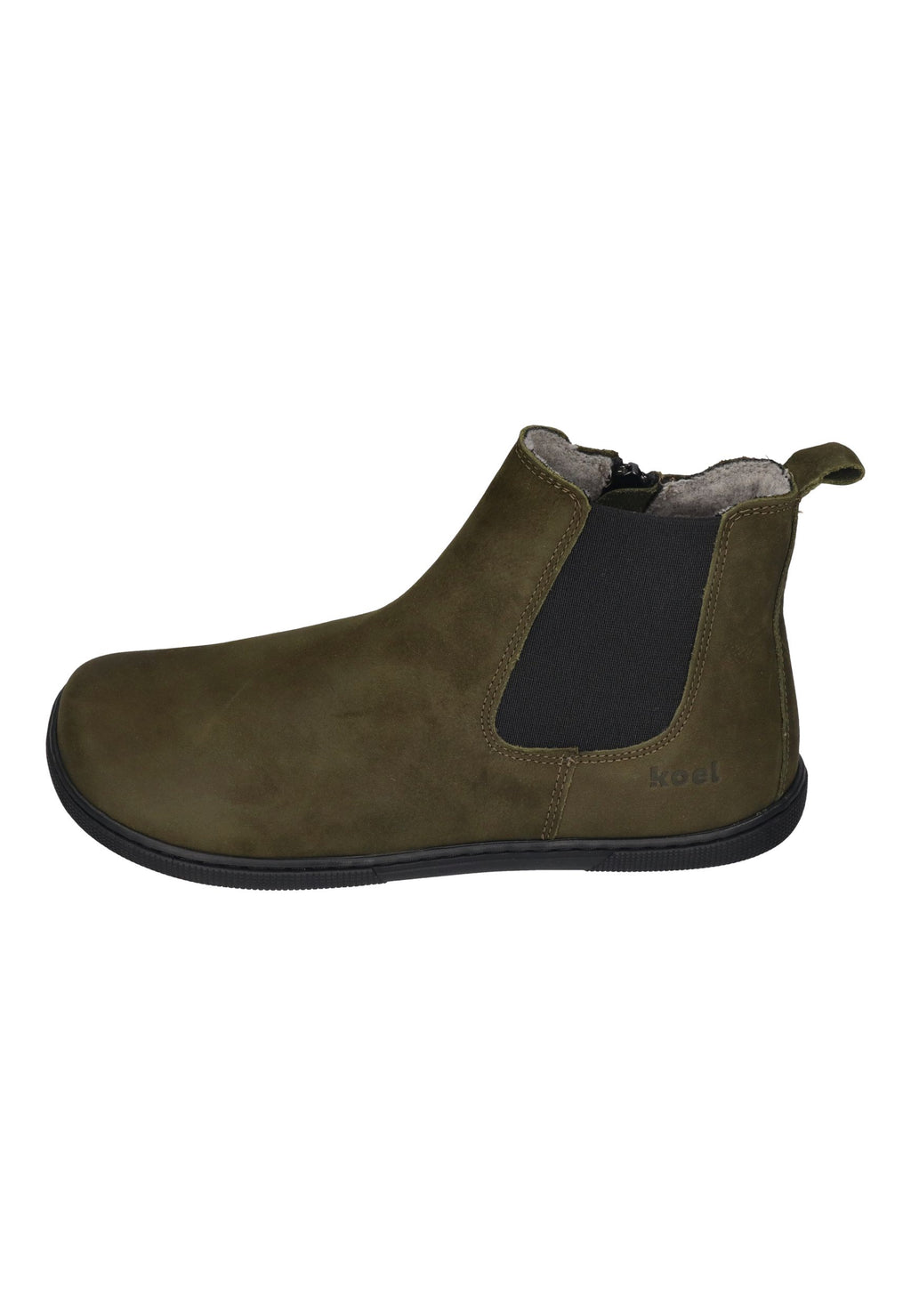 KOEL Damenschuhe - Barefoot Booties FILAS MERINO khaki