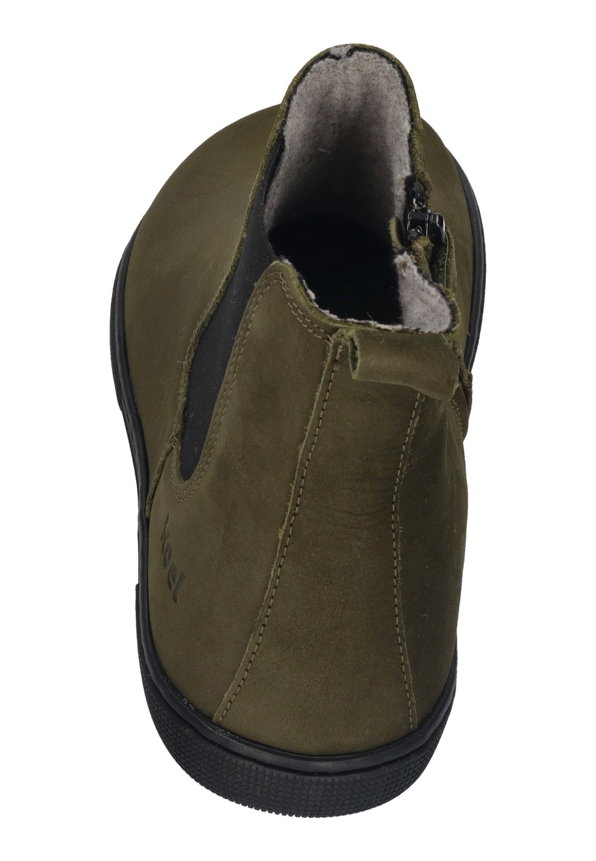 KOEL Damenschuhe - Barefoot Booties FILAS MERINO khaki