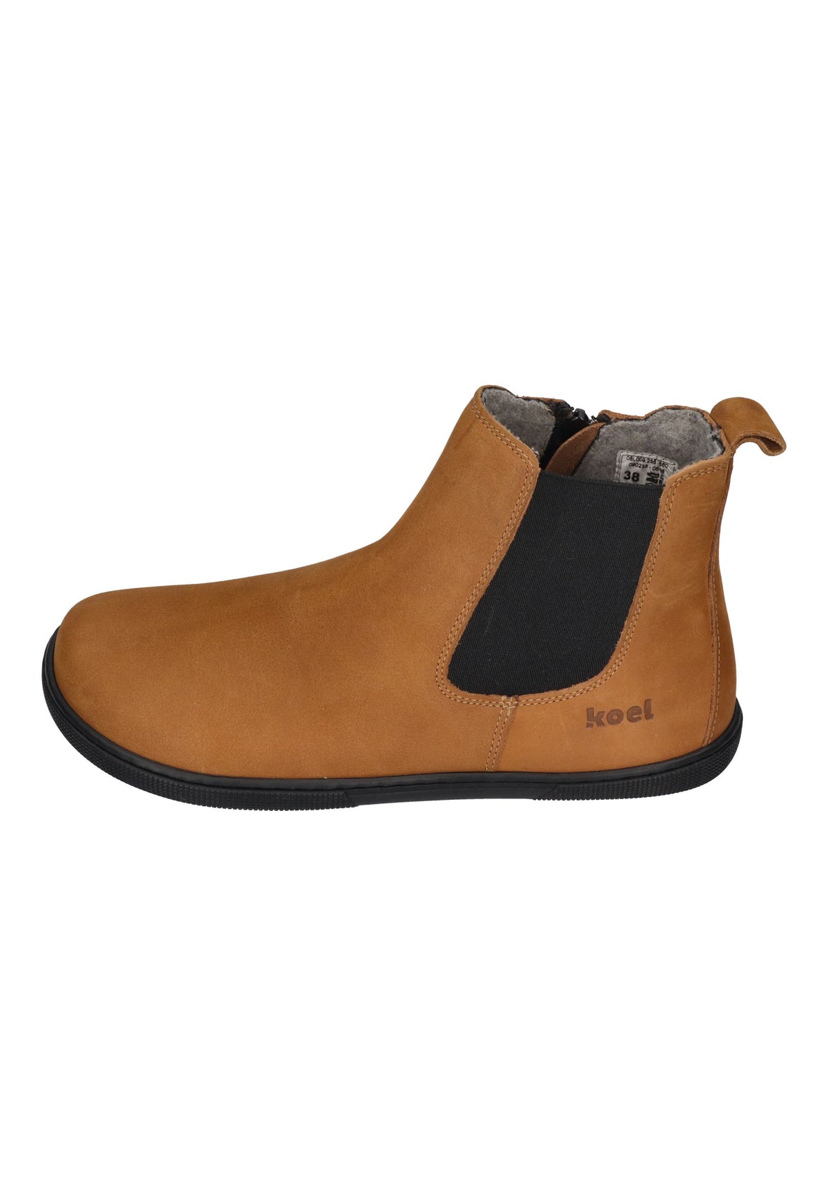 KOEL Damenschuhe - Barefoot Booties FILAS MERINO - miel