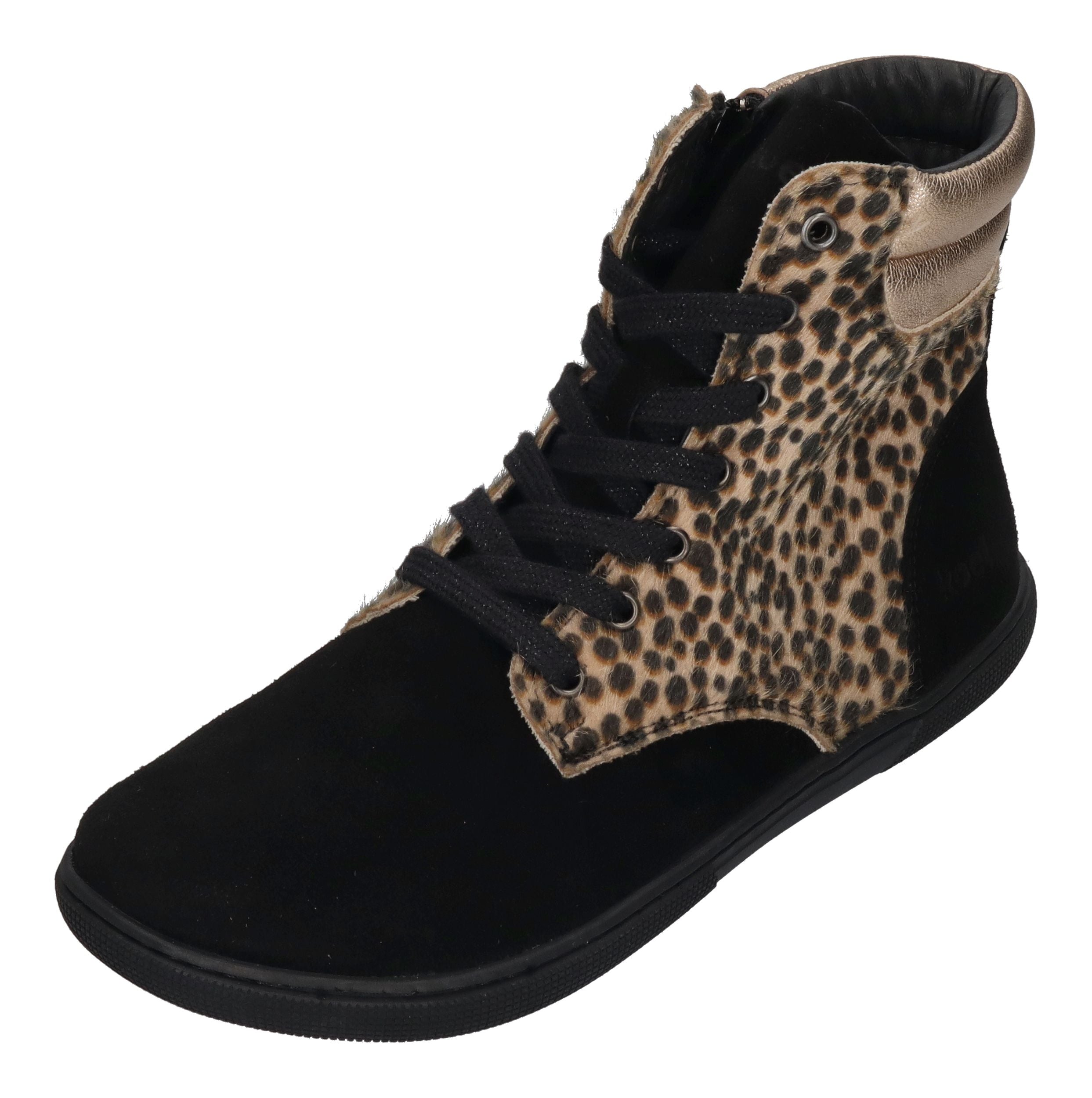KOEL Damenschuhe - Barefoot Booties FLORENCE FANTASY - black gold