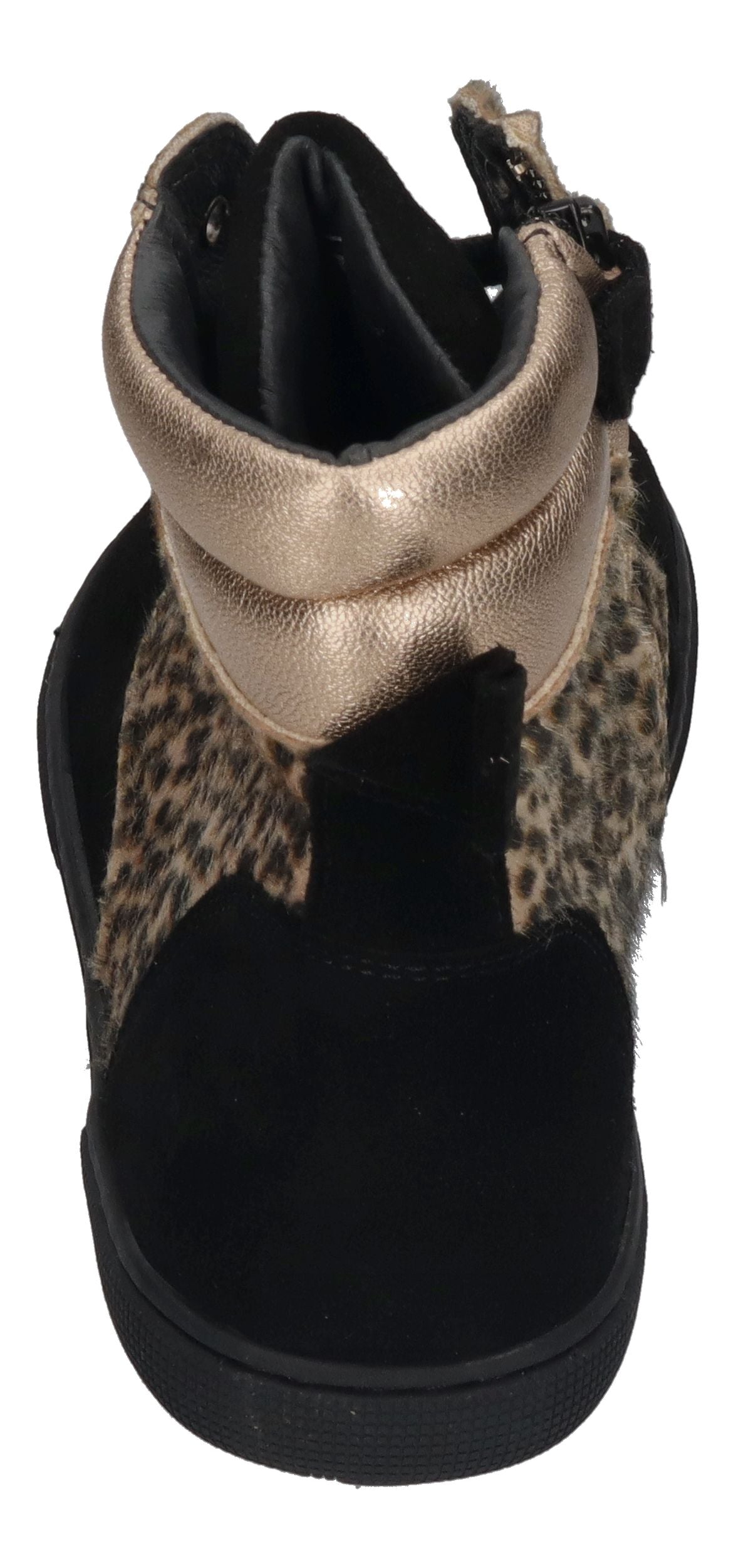 KOEL Damenschuhe - Barefoot Booties FLORENCE FANTASY - black gold