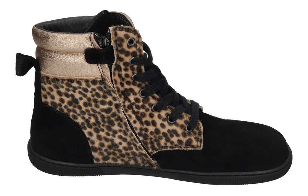 KOEL Damenschuhe - Barefoot Booties FLORENCE FANTASY - black gold