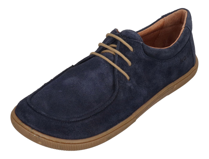KOEL Damenschuhe Barefoot Schnürschuhe FAGO SUEDE navy