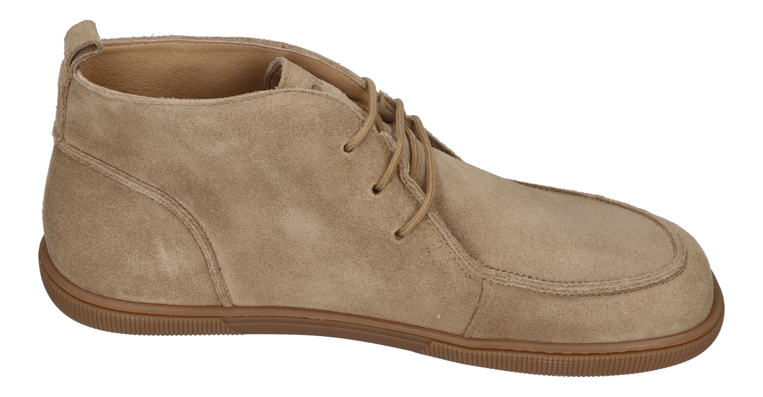 KOEL Damenschuhe - Barefoot Schnürschuhe FAYE - taupe